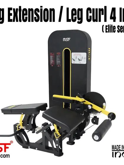 A clean product shot of the 4-in-1 leg machine from our Elite Series.