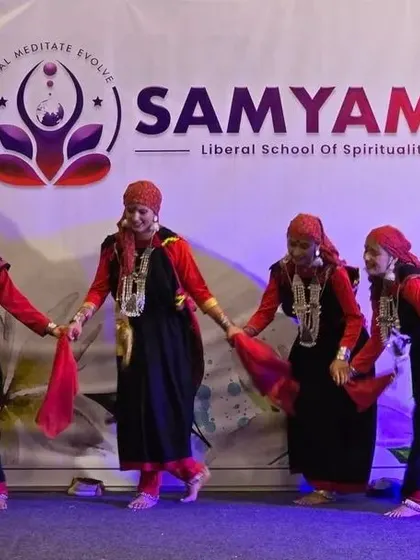 The joy of cultural expression during our Himachal retreat. These performances are a celebration of life and the human spirit.