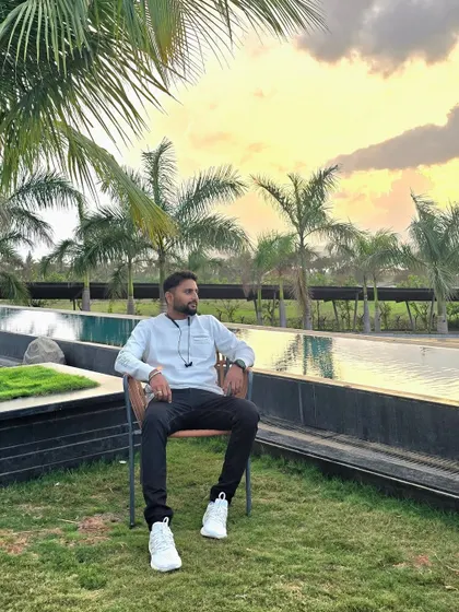 Taking a moment to relax and soak in the sunset before a show. A calm mind helps in delivering a great performance.