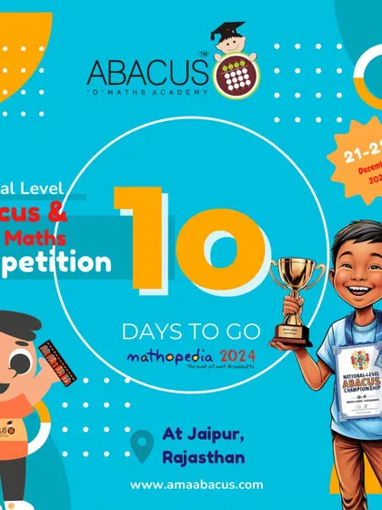 10 days to go! The official 10-day countdown announcement.