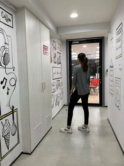 Additional views and details from my various commercial projects, showcasing the scale, process, and final impact of bringing art into corporate and public spaces.