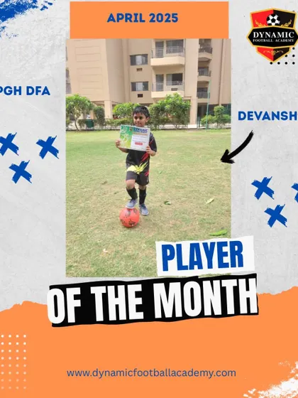 Devansh, Player of the Month for April 2025.