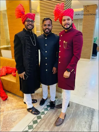 The groom squad, ready to celebrate. Our collection has options for everyone, from the groom to his closest friends, in a range of colors and styles.