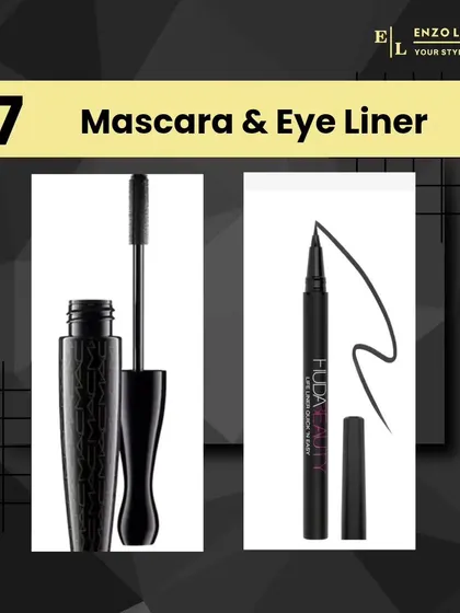 A mini mascara and eyeliner can instantly make you look more awake and put-together. They are essential for taking your look from day to night in seconds.