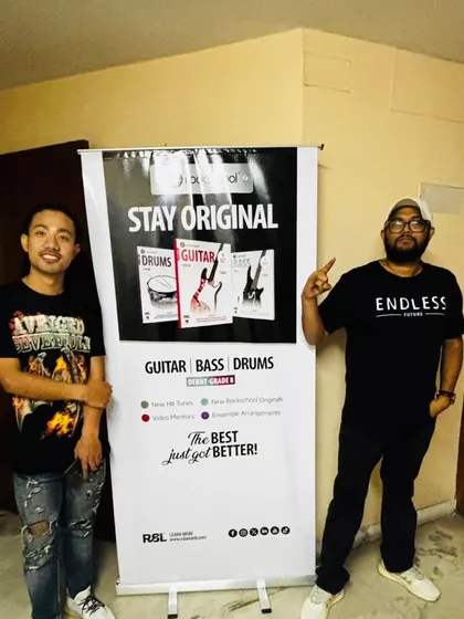 Our instructors at the RSL 2024 syllabus launch event. We stay connected with the latest developments in global music education.