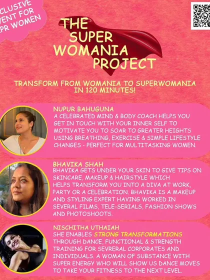 The Super Womania Project! I was honored to be a part of this event, helping women find their strength through dance and fitness.