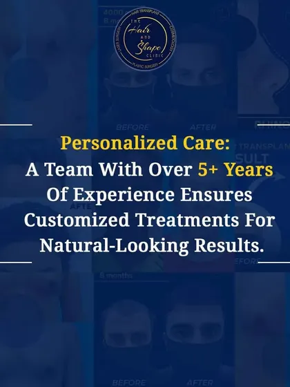 With over 5 years of experience, our team provides personalized care and customized treatments to ensure natural-looking, long-lasting results.