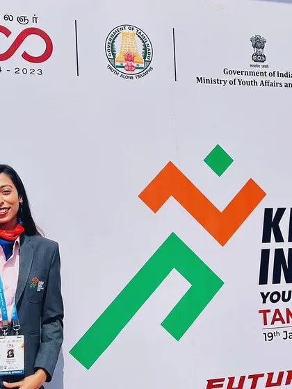Proud to be a part of the Khelo India Youth Games 2023. These national-level events are crucial for the growth of gymnastics in India, and I'm thrilled to contribute as a technical official.