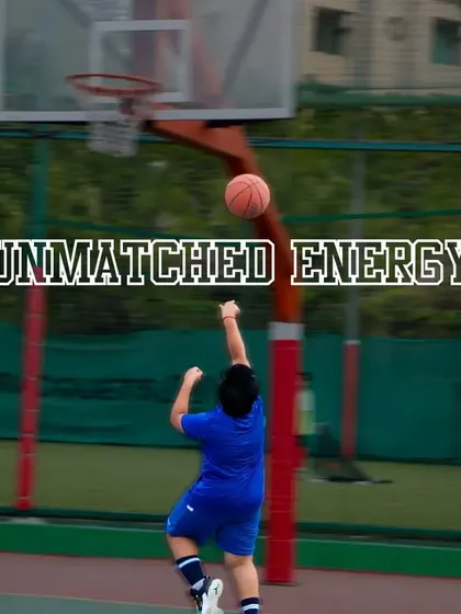 A player takes a shot, showcasing the unmatched energy we bring to every practice. My coaching focuses on developing a powerful and accurate shooting form.