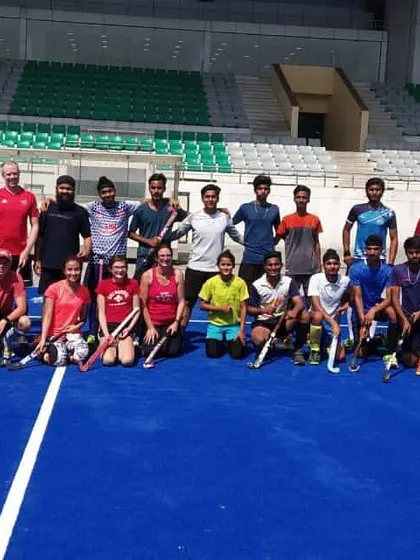 Good teamwork makes common people capable of uncommon results. I am proud of my team, seen here after a match.