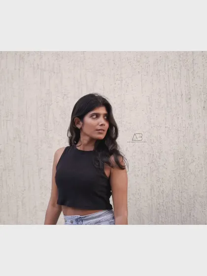 A wider, landscape-oriented version of the minimalist portrait, giving it a more cinematic and spacious feel.