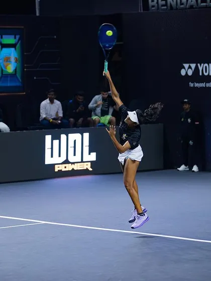 Playing in the Tennis Premier League is always a great experience. These shots capture the fast-paced nature of the league, including some mixed doubles action where quick reflexes and teamwork are everything.