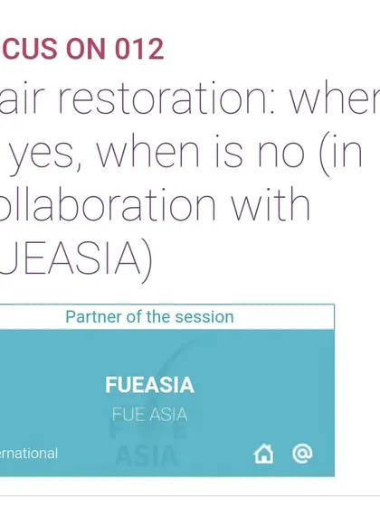 Another view of the FUEASIA partnership with IMCAS, focusing on the critical topic of patient selection.
