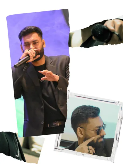 A creative collage from the Imperium party. It showcases my different looks and on-stage moments, reflecting the dynamic nature of a live event.