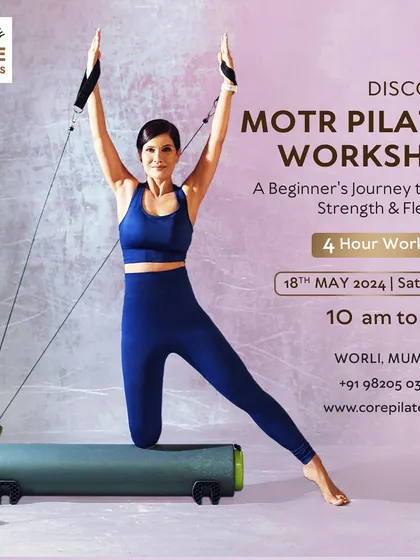 Discover the power of MOTR in my 4-hour beginner's workshop. This is a great way to embark on a journey to strengthen your core and enhance your flexibility in a supportive environment.