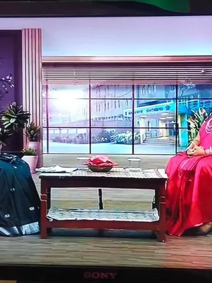 The final broadcast as seen on TV. It was a meaningful conversation, and I'm grateful for the opportunity to share my thoughts on art and culture.