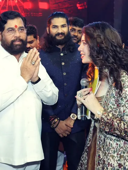 A moment of interaction with Shri Eknath Shinde ji, a memory I will cherish.