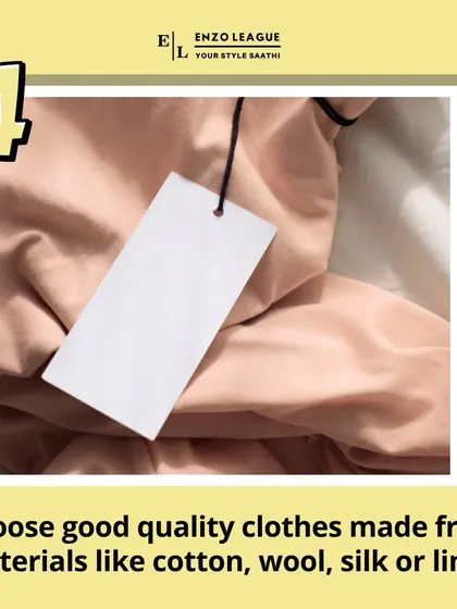 Hack #4: Choose good quality fabrics. Natural materials like cotton, wool, silk, and linen not only feel better but also hang better on the body, giving a more premium look.