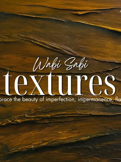 Wabi Sabi is the Japanese philosophy of finding beauty in imperfection. This is the theme of one of my most soulful workshops, where we embrace flaws and create stunning textured art.