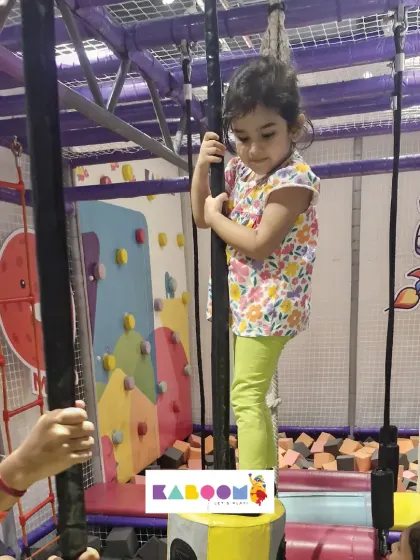 Our obstacle courses are designed for little champions, helping them build confidence as they navigate each element.