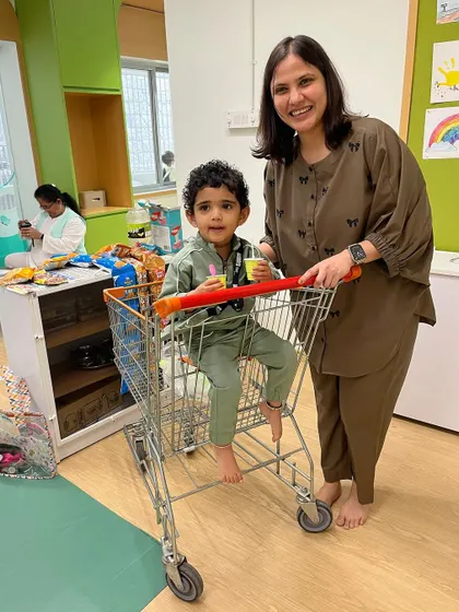 We prepare children for the real world with essential life skills. This gallery shows our Market Day, where kids learn about shopping and transactions, and important workshops on dental hygiene and personal safety, all taught in an engaging, age-appropriate manner.