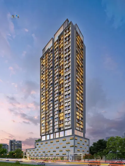 The Seventh Avenue, a 30-story residential tower I designed for Byculla, Mumbai. The architecture aims to create a modern marvel that enhances the urban landscape while providing comfortable living spaces.