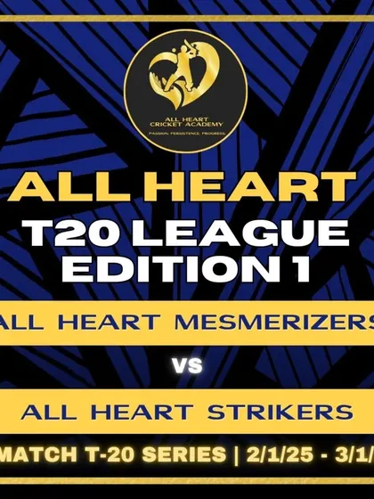 The stage is set for the first edition of our internal T20 league. Two teams, one trophy.