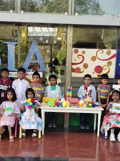 Rainbow Day was a kaleidoscope of fun! Students dressed in vibrant colors and participated in arts and crafts, celebrating the beauty of diversity and creativity.