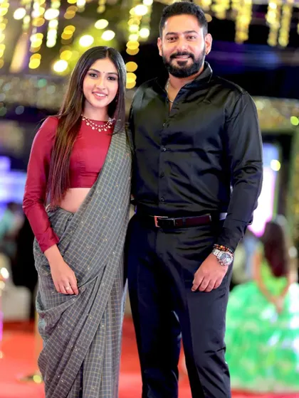 Another portrait of the power couple, capturing their style and presence at the awards night.