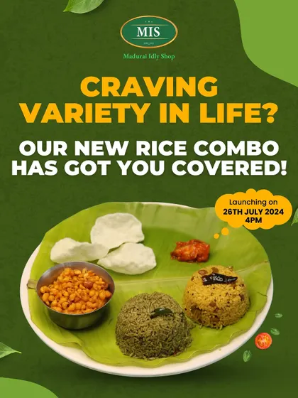 Craving variety? Our new rice combo, featuring a selection of our flavorful rice dishes, is here to satisfy your cravings.