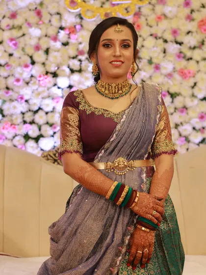 Another beautiful portrait of the client at her event.