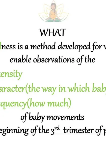 When practicing Mindfetalness, you'll learn to observe the intensity, character, and frequency of your baby's movements, especially from the third trimester onwards.