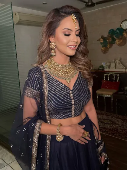 A closer look at these bold, smokey eyes. The key is to blend perfectly so the look is dramatic but not heavy, letting the eyes be the star of the show.