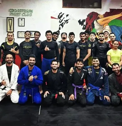 Every journey begins with the first step. Our BJJ team, a mix of belts and backgrounds, all committed to the process of learning and improving.