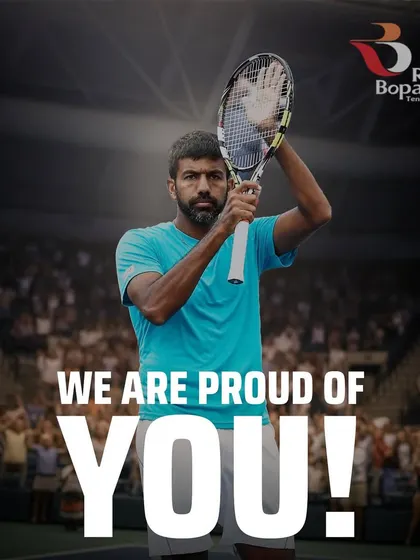 Though the result wasn't what he hoped for, our founder Rohan Bopanna fought like a legend in the US Open final. His unwavering spirit and journey to the final remain an inspiration to us all. We are proud of you!