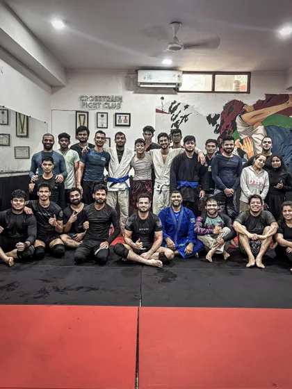 The squad after a Gi and No-Gi session. We offer training in both disciplines to create well rounded grapplers.