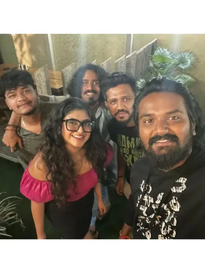 A casual selfie with some of my bandmates. We are not just colleagues, we are a family, and that connection shows in our music.