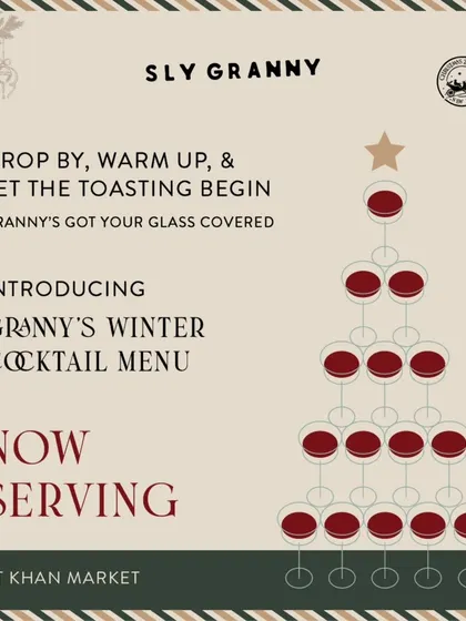 When winter arrives, so does my special cocktail menu. Drop by, warm up, and let the toasting begin.