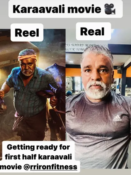 Fitness isn't just for regular folks; it's crucial for actors too. Here's a client getting in shape for a movie role, showing how we can tailor programs for specific professional goals.