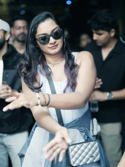 Dancing with style and grace. The crowd is always looking their best.