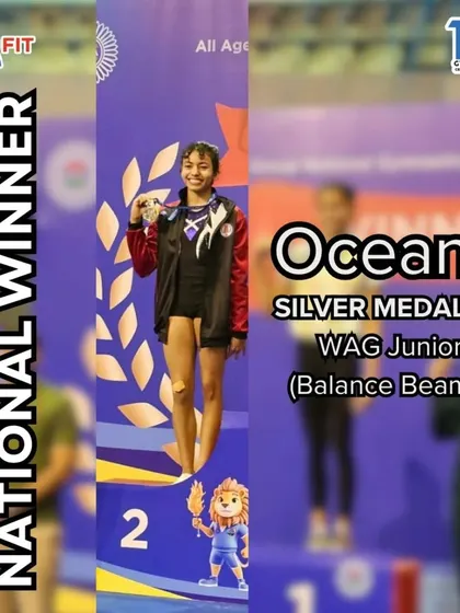 We are incredibly proud to produce national-level champions. Oceana's silver medal at the WAG Junior Nationals is a testament to her talent and the high-quality coaching we provide.
