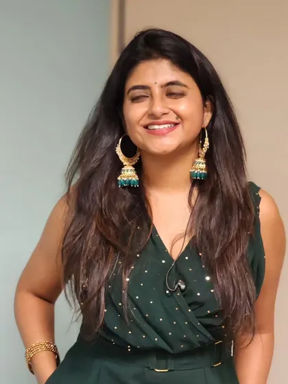 Another candid smile.