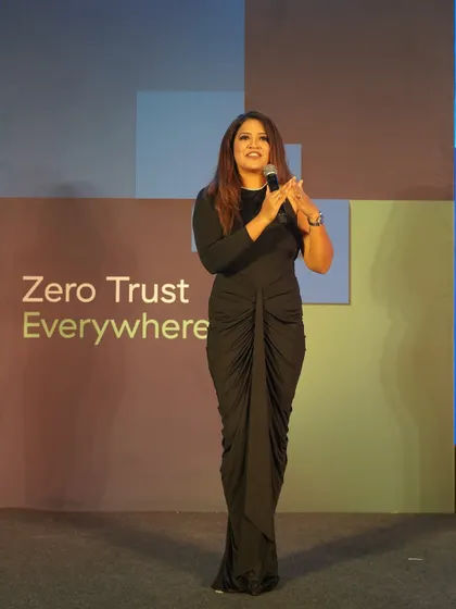 Engaging with the audience during the Zenith Live conference. My interactive style ensures that even large-scale tech events feel personal and engaging.