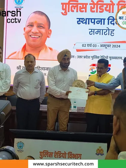 Receiving a token of appreciation at the UP Police Telecom HQ’s Rising Day Event. It is an honor to be recognized by the very people we aim to support.