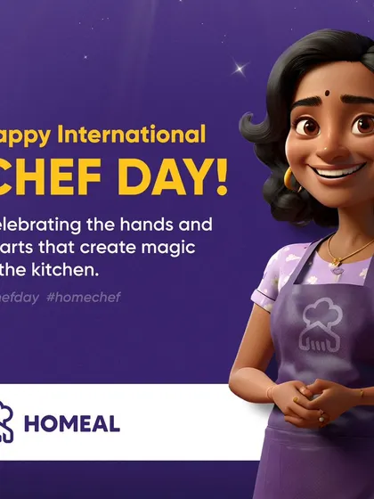 Happy International Chef Day. A big thank you to all our home chefs, the hands and hearts that create magic in the kitchen every single day.