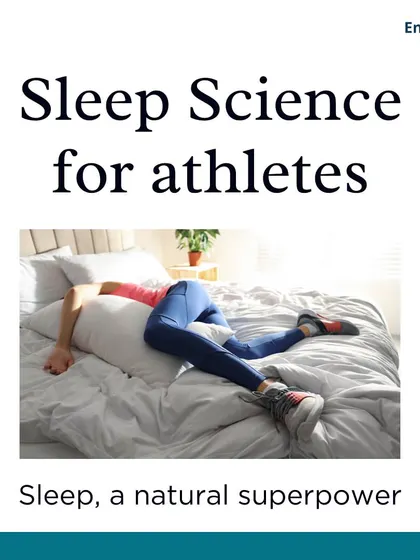 Sleep is a natural superpower for athletes. It is when your body does the most important repair work.