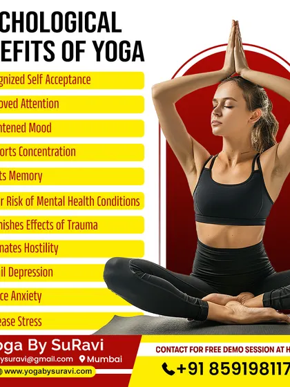 **Yoga is more than just physical exercise.** We focus on the profound psychological benefits, helping you reduce stress, improve attention, heighten your mood, and build self-acceptance through mindful practice.