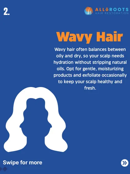 Wavy hair often has a mix of oily roots and dry ends. The key is to use gentle, moisturizing products that hydrate the hair without stripping the scalp of its natural, necessary oils.