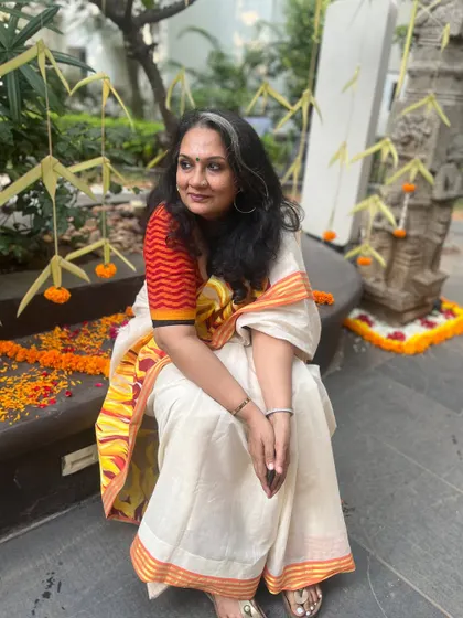 Taking a moment to soak in the atmosphere during our pop-up at Renaissance Bengaluru. It's always a joy to share my passion for Kerala cuisine with new audiences.