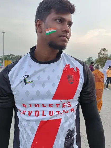 A moment of pride at the One8 Run, inspired by Virat Kohli. It's great to be part of a running revolution in Bangalore.